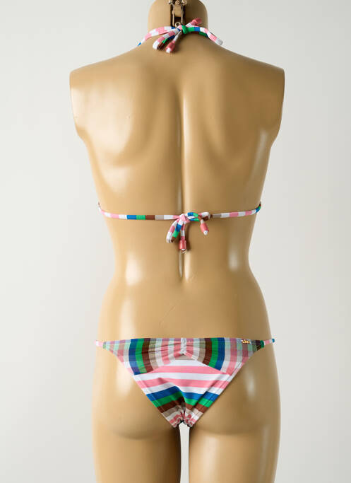 Maillot de bain 2 pièces rose SALINAS pour femme