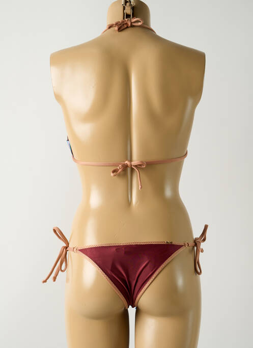 Maillot de bain 2 pièces rouge SALINAS pour femme