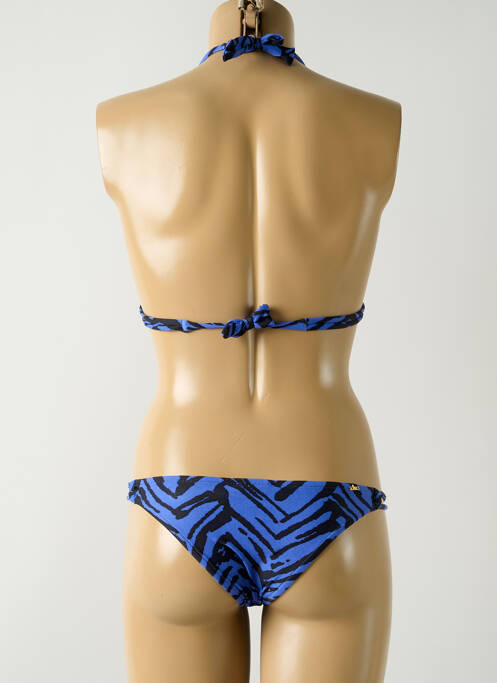 Maillot de bain 2 pièces bleu SALINAS femme