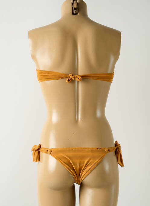 Maillot de bain 2 pièces orange SALINAS pour femme