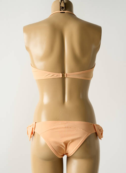 Maillot de bain 2 pièces orange SALINAS pour femme