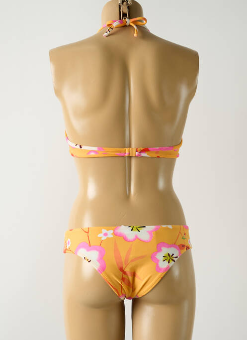 Maillot de bain 2 pièces orange SALINAS pour femme