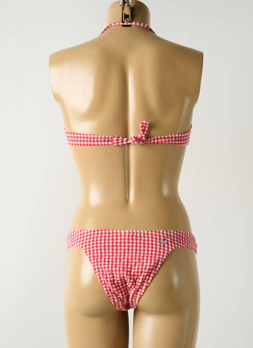 Maillot de bain 2 pièces rouge SALINAS pour femme