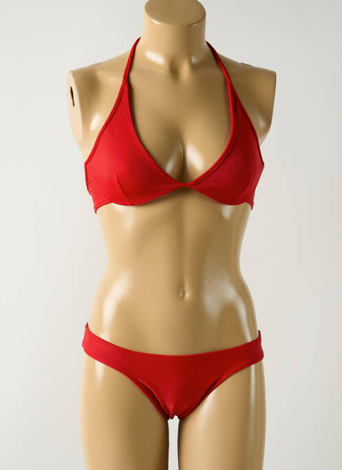 Maillot de bain 2 pièces rouge SALINAS pour femme