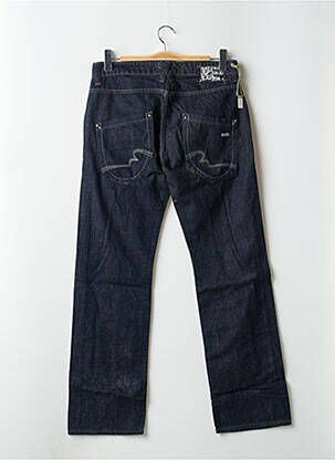 Jeans coupe droite taille normale taille normale bleu RWD femme