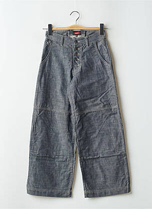 Jeans coupe droite taille normale taille normale bleu RWD femme