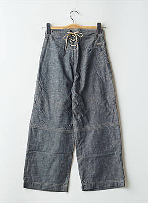 Jeans coupe droite taille normale taille normale bleu RWD femme