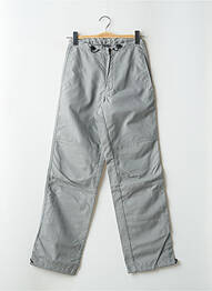 Pantalon chino tissage popeline taille normale gris RWD homme