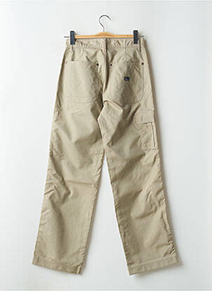 Pantalon droit tissage popeline taille normale beige RWD homme