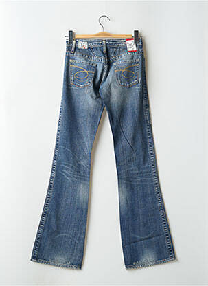 Jeans coupe slim tissage brut taille normale bleu TAKE TWO femme