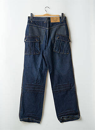 Jeans coupe droite taille normale taille normale bleu TWO ANGLE femme