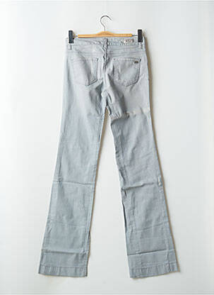 Jean coupe flare stretch taille normale bleu USED JEANS femme