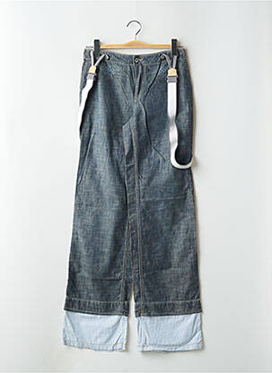 Jeans coupe droite taille normale taille normale bleu SCHOOL RAG femme