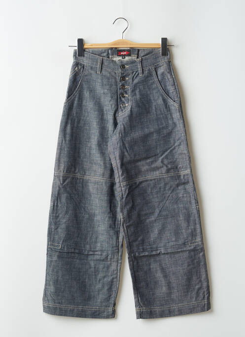 Jeans coupe droite taille normale taille normale bleu RWD femme