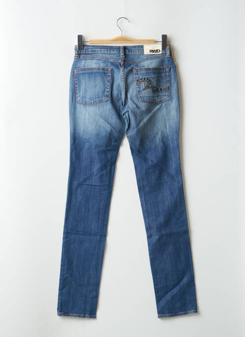 Jeans coupe slim bleu RWD pour femme