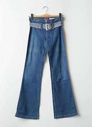 Jean coupe flare stretch taille normale bleu TEDDY SMITH femme