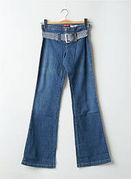 Jean coupe flare stretch taille normale bleu TEDDY SMITH femme