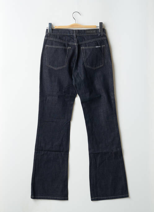 Jeans bootcut bleu ZIPPER CUT pour femme