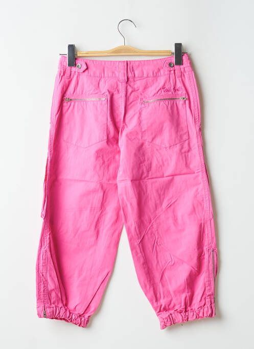 Pantacourt rose TEDDY SMITH pour femme