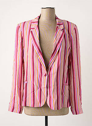 Blazer poches rose RUE DES ABBESSES femme