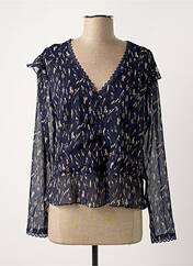 Blouse bleu YUKA pour femme seconde vue