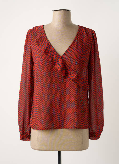 Blouse rouge YUKA pour femme