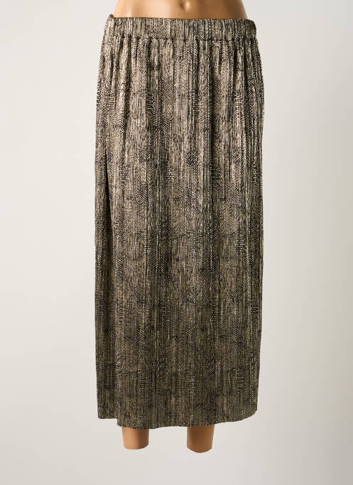 Jupe longue or VINTAGE LOVE pour femme