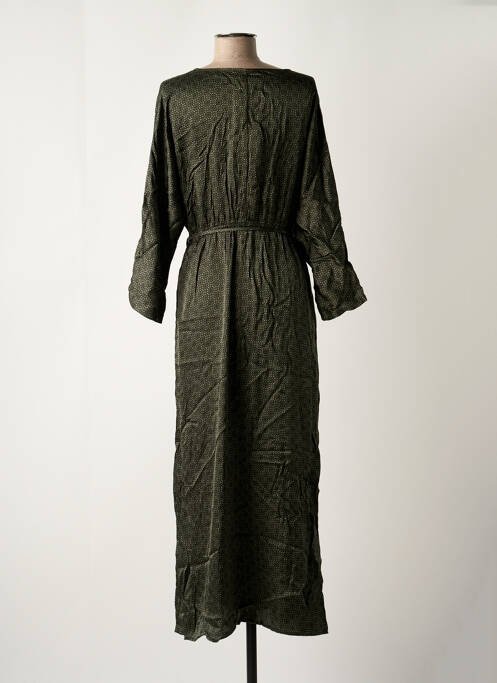 Robe longue vert GRACE & MILA pour femme