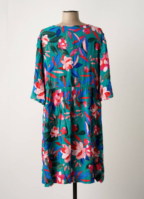 Robe mi-longue vert GRACE & MILA pour femme