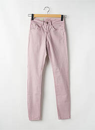 Pantalon slim poches violet CREAM femme