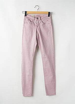Pantalon slim poches violet CREAM femme