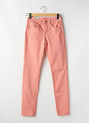 Pantalon slim stretch taille normale orange CREAM femme