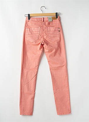 Pantalon slim stretch taille normale orange CREAM femme