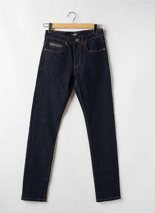 Jeans coupe slim slim taille normale bleu VIRTUE homme
