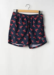 Short de bain imprimé fantaisie bleu JACK & JONES homme