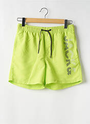 Short de bain jaune JACK & JONES pour homme seconde vue