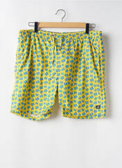 Short de bain jaune RECYCLED ART WORLD pour homme seconde vue