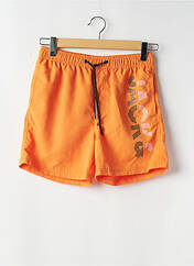 Short de bain orange JACK & JONES pour homme seconde vue