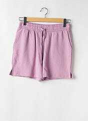 Short violet ICHI pour femme seconde vue