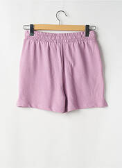 Short violet ICHI pour femme seconde vue