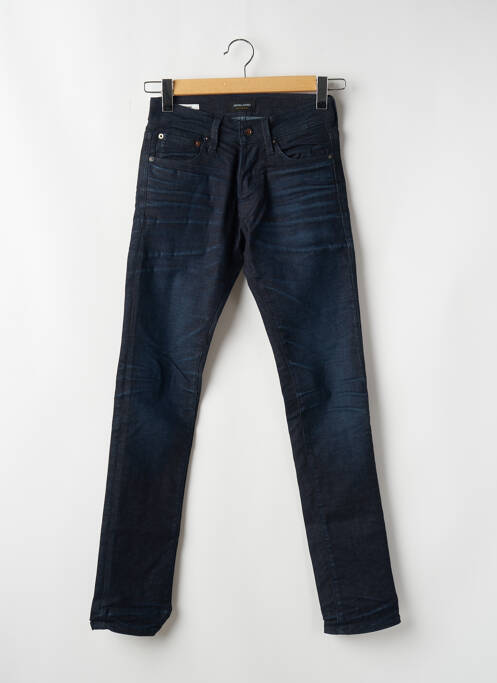 Jeans coupe slim poches bleu JACK & JONES homme