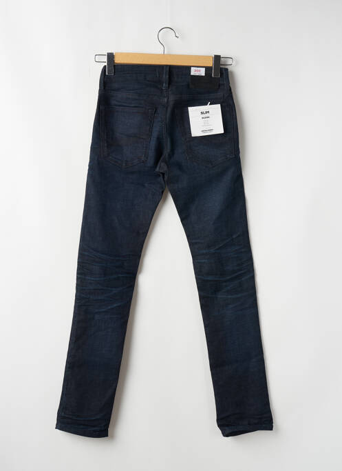 Jeans coupe slim poches bleu JACK & JONES homme