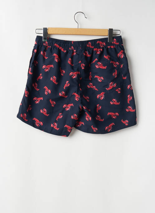 Short de bain imprimé fantaisie bleu JACK & JONES homme