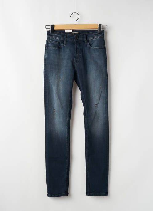 Jeans coupe slim bleu JACK & JONES pour homme