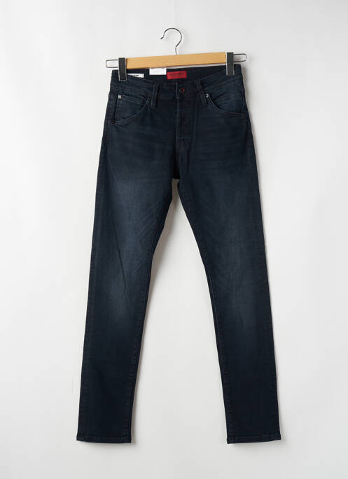 Jeans coupe slim bleu JACK & JONES pour homme