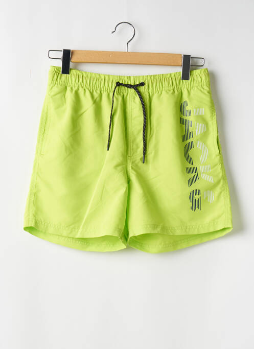 Short de bain jaune JACK & JONES pour homme