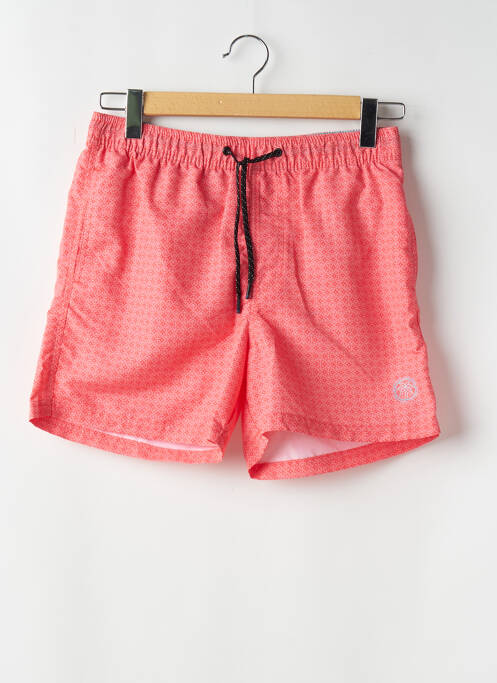 Short de bain orange JACK & JONES pour homme
