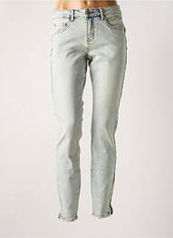 Jeans coupe slim taille basse taille basse bleu CREAM femme