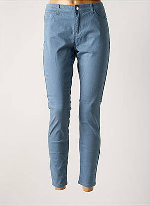 Pantalon 7/8 stretch bleu VERO MODA femme