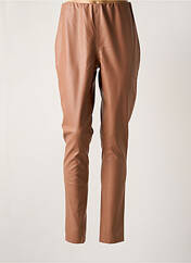 Pantalon 7/8 rose ICHI pour femme seconde vue